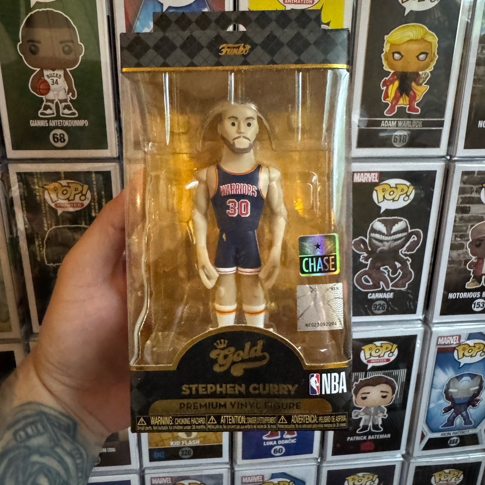 Funko Gold Stephen Curry Vinyl Figure